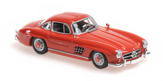 Mercedes-Benz 300 SL 1955 red 1:43 Minichamps