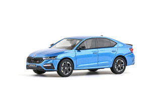 Škoda Octavia IV RS 2020 modrá ocean metalíza 1:43 Abrex