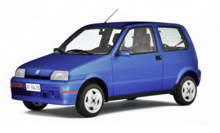 Fiat Cinquecento Sporting 1994 blue metallic 1:18 Laudoracing Model