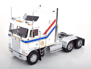 Kenworth K100 Aerodyne 1976 white/blue/red/gold 1:18 Road Kings
