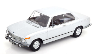 BMW 2002ti 1-Series 1971 silver 1:18 KK Scale