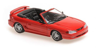 Ford Mustang Cabriolet 1994 red 1:43 Minichamps