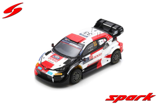 Toyota GR Yaris Rally1 Hybrid Toyota GAZOO Racing WRT #33 Evans/Martin Winner Rally Finland 2023 1:43 Spark