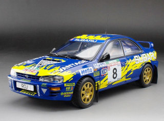 Subaru Impreza 555 #8 Bourne/Vincent Rallye WM Rallye Neuseeland 1997 1:18 Sun Star
