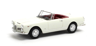 Alfa Romeo 2600 Spider Cabriolet Open 1962 white 1:43 Matrix Scale Models