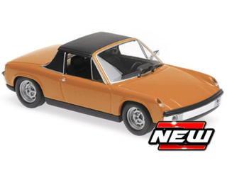 Volkswagen-Porsche 914/4 1972 orange 1:43 Minichamps