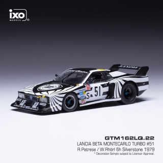 Lancia Beta MonteCarlo Turbo #51 Patrese/Röhrl 6H Silverstone 1979 1:43 Ixo Models