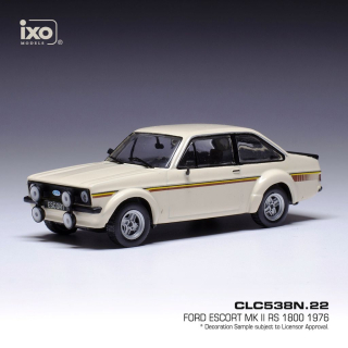 Ford Escort MK II RS 1800 1976 light beige 1:43 Ixo Models