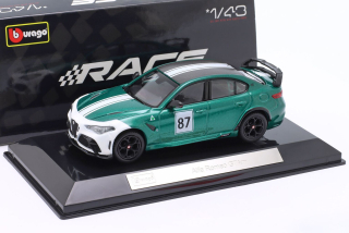 Alfa Romeo Giulia GTAm #87 Hommage Nürburgring 1973 green 1:43 Bburago