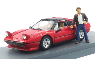 Ferrari 308 GTS Personal Car Villeneuve 1977 with Figure 1:43 Best Model