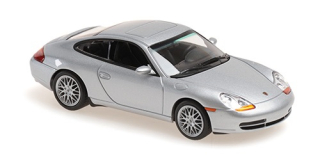 Porsche 911 (996) 1998 silver metallic 1:43 Minichamps