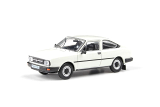 Škoda Garde 1982 bílá ledová 1:43 Abrex