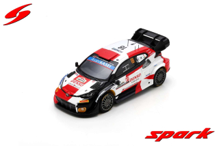 Toyota GR Yaris Rally1 Hybrid #18 Katsuta/ Johnston 5th Rally Japan 2023 1:43 Spark