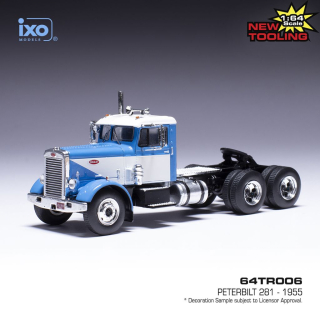 Peterbilt 281 1955 blue 1:64 Ixo Models