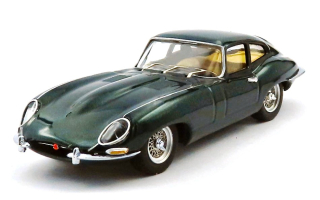 Jaguar E Type Coupe 1962 dark green 1:43 Best Model