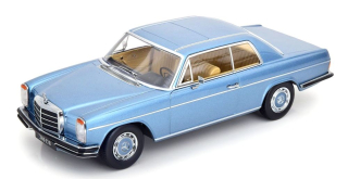 Mercedes-Benz 280C/8 W114 Coupe 1969 light blue metallic 1:18 KK Scale